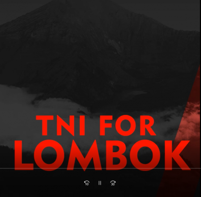 TNI for Lombok